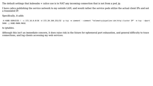 DevOps & SysAdmins: Disable Source NAT for Calico смотреть онлайн