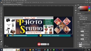 Photo Studio Flex Design || Free Psd File || Its PS Design || Photoshop Tutorials