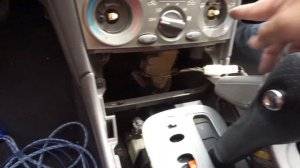 2003 toyota celica 12" rockville subwoofer install and cd5 update