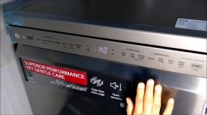 SALT & RINSE AID SETTING IN LG DISHWASHER DFB424FP | Part III