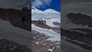 Эльбрус, вид с перевала Хотитау , 3550 метров над уровнем моря. Russia 2022 Turizm Elbrus