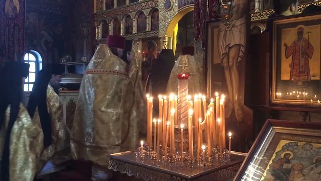 112120, День Св Арх Михаила, епископ Лука, bishop Luke, Holy Trinity Monastery, Jordanville, NY смотреть онлайн