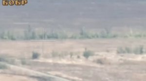 Нарезка кадров работы российских FPV-дронов по технике и системам наблюдения ВСУ.