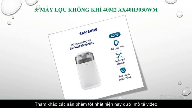 Top 4 máy lọc không khí Samsung tốt nhất hiện nay смотреть онлайн