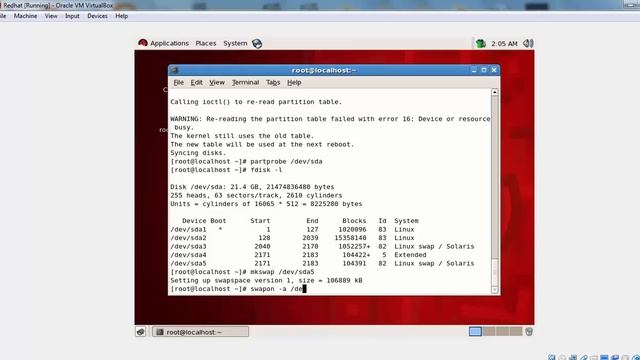 How To Create Swap partition with File Method смотреть онлайн