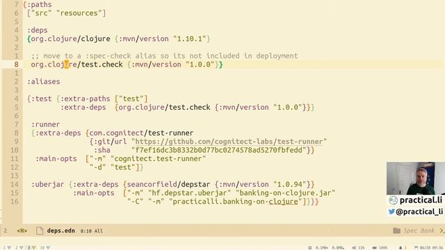 075 - clojure.spec - Part 5 - wrapping up spec series, lessons learned смотреть онлайн