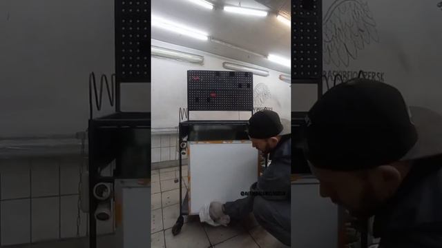 Тележка в малярку. Реконструкция и доработка. Пост подготовки. Mirka Festool Rupes смотреть онлайн