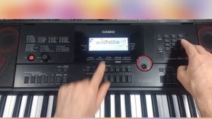 CASIO CT-X3000 20 Pedal Settings