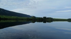 Река Пеледуй, река Лена - Пос.Пеледуй, Скала.Пеледуйский затон.(пгт. Пеледуй, Ленский район, Якутия