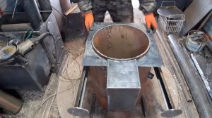Вечный котёл отопления труба в трубе. Финиш