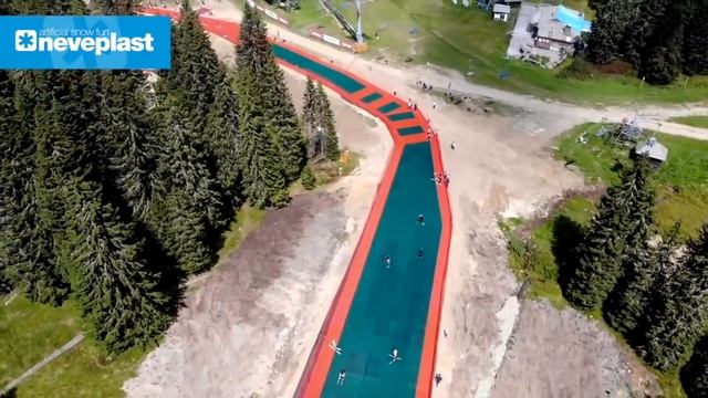 Neveplast dry ski slope in Kopaonik ski resort смотреть онлайн