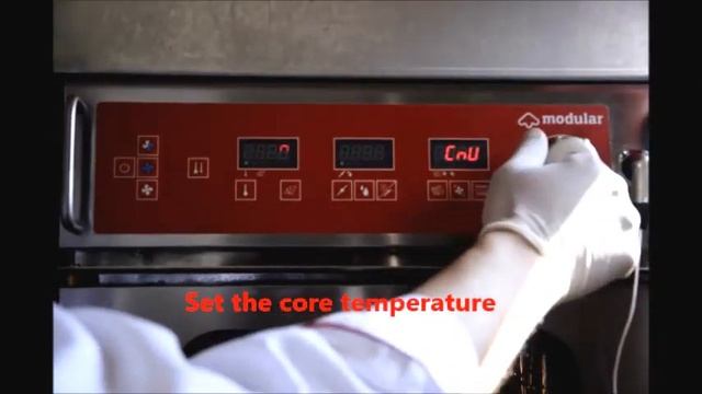 How to set the Modular Kompact ovens (probe cooking mode) смотреть онлайн