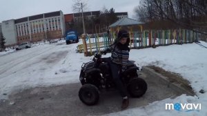 Как встать на дыбы на квадроцикле Spark - 1я серия. Wheelstand quadrocycle. Wheelie lesson1