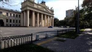 Москва. Прогулка по Беговой улице до Центрального Ипподрома (Central Hippodrome) 24.09.2020