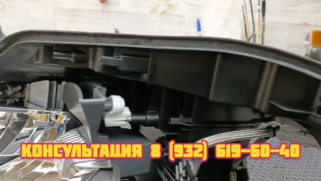 Mercedes w166 модернизация фар