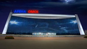 Медиафасад Арена-Омск