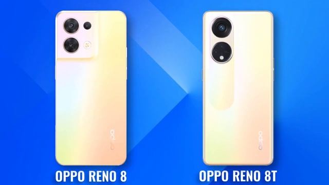 iQOOz7 vs Oppo Reno 8t Oppo Reno 8 vs Oppo Reno 8t