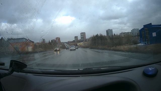 Тест экшн камеры ELE Explorer  на борту авто. Siberia severe смотреть онлайн