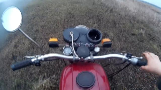 14  Мотоблог  покатушки   сгорел ФУОЗ  Мотоцикл Днепр мт 10-36