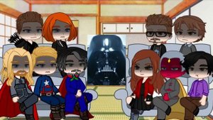 Avengers☆ react to Darth Vader/Anakin Skywalker 1/? ♡