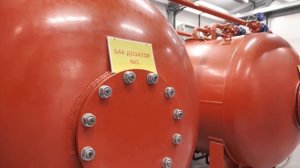 Противопожарная насосная станция пенного пожаротушения. Завод современная автоматика.