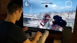 Клава и мышь на консоли. Инпут лаг? Задержки? Смотри видео, я проверил.