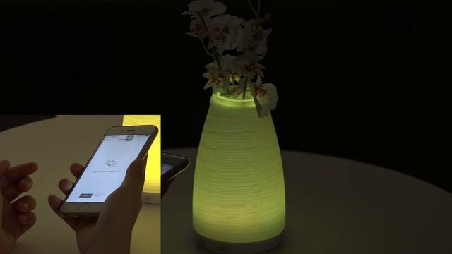 Doonne Smart Bluetooth Vase Lamp with App Control - Gearbest.com смотреть онлайн