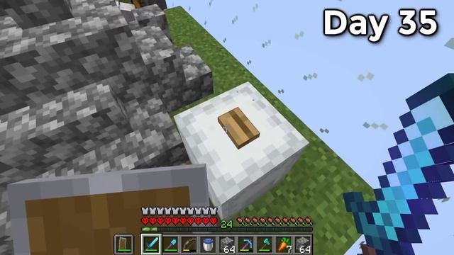 I Survived 100 Days in Hardcore Minecraft In a JAR смотреть онлайн