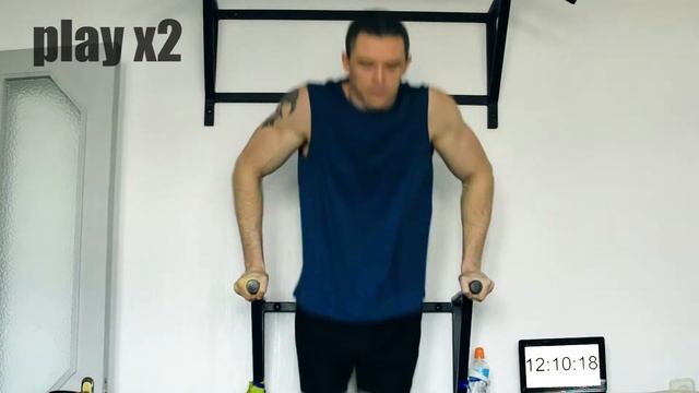Вызов 100 отжиманий на брусьях. Тренируюсь дома, бросаю спортивный челлендж