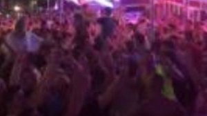 Huge Magaluf crowd go CRAZY for Kolo Toure song