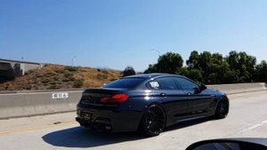 BMW M6 Grand Coupe vs Camaro SS drag