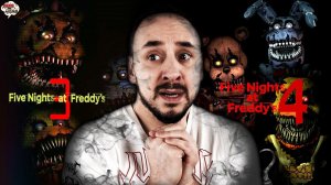 ПАПА РОБ И ЯРИК И ЭРИК ИГРАЮТ ВО FIVE NIGHTS AT FREDDY`S 3 И ФНАФ 4! АНИМАТРОНИКИ FNAF НА ПАПА ДОМА!