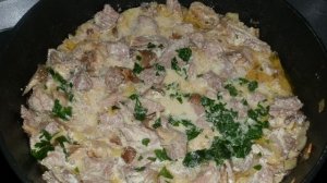 Пирог из вешенок