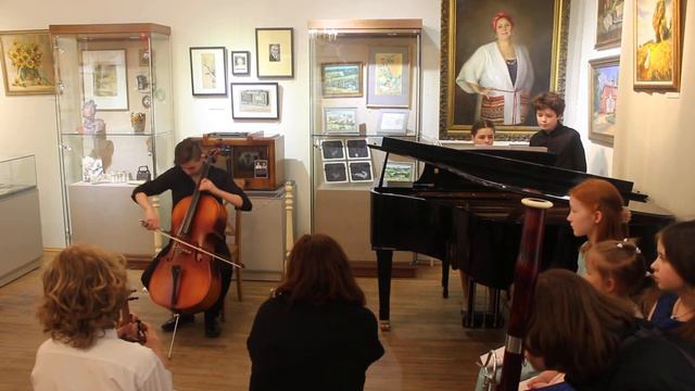 Р. Шуман. "Фантастические пьесы для виолончели и ф-но", оп. 73. (Савва Григорьев и Екатерина Белых) смотреть онлайн