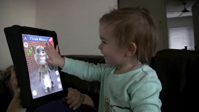 TALKING TOM GETS BASHED IPAD смотреть онлайн