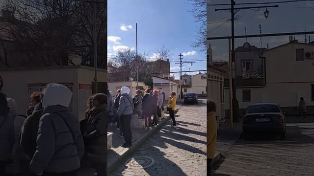 Крым Евпатория Старый город. 03.03.2021 смотреть онлайн