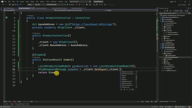 How To Consume WEB API in ASP.NET Core MVC | ASP.NET Web API | Read Data