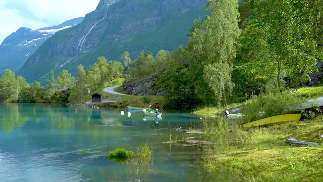 🍀Увидеть красивую природу,, очищает разум и расслабляет, музыка полезна для сердца и сосудов 🍀 смотреть онлайн