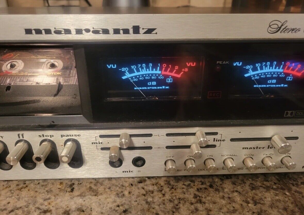 Стереокассетная дека Marantz 5220 -Год выпуска-1974 - 1977-Япония