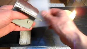 Изготовление самодельной цикли и ее заточка.