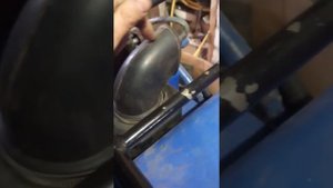 воздушный фильтр от Иж на квадроцикле.шноркель на квадрик