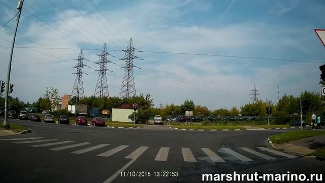 Экзаменационный маршрут Марьино №4 смотреть онлайн