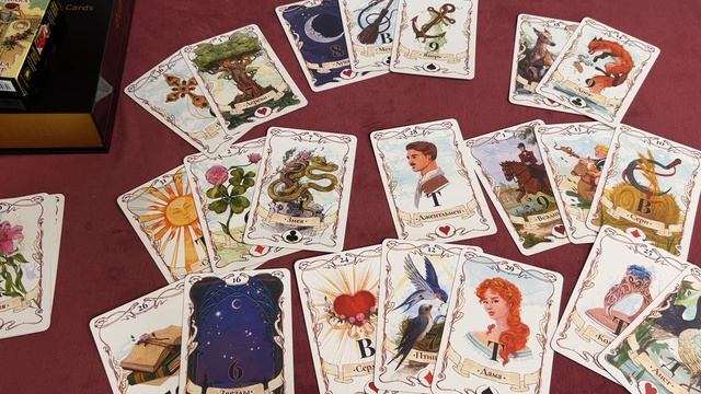? СТАРИННЫЙ ЦЫГАНСКИЙ РАСКЛАД НА ЛЕНОРМАН ? "ДРУГ ТОСКУЮЩЕГО" ❤ Схема и разбор примера ?