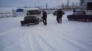 Отвал на Ниву, УАЗ
