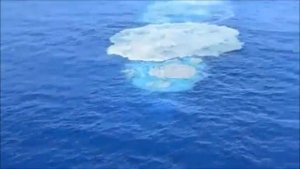 Извержение подводного вулкана /The eruption of an underwater volcano