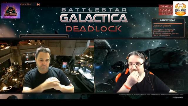 Discussing BSG Deadlock Rival and Ricardo //Battlestar Galactica Deadlock Review
