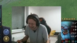 Поймал паничку во время игры