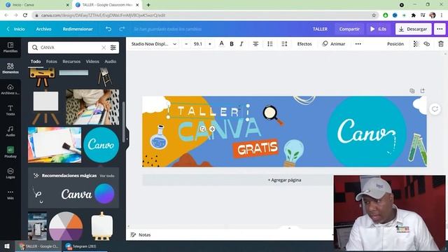 Como CREAR Un Banner de Classrooom Con CANVA - 2022 смотреть онлайн
