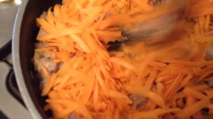 Ризотто с мясом и овощами.Risotto con carne