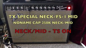 #Pickup test! #Fender #texas special vs #Dimarzio #fs-1